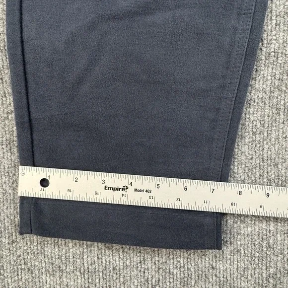 Ted Baker Jeans Menns 34x28 Blue Stretch Soft Touch Regular Fit Velvet